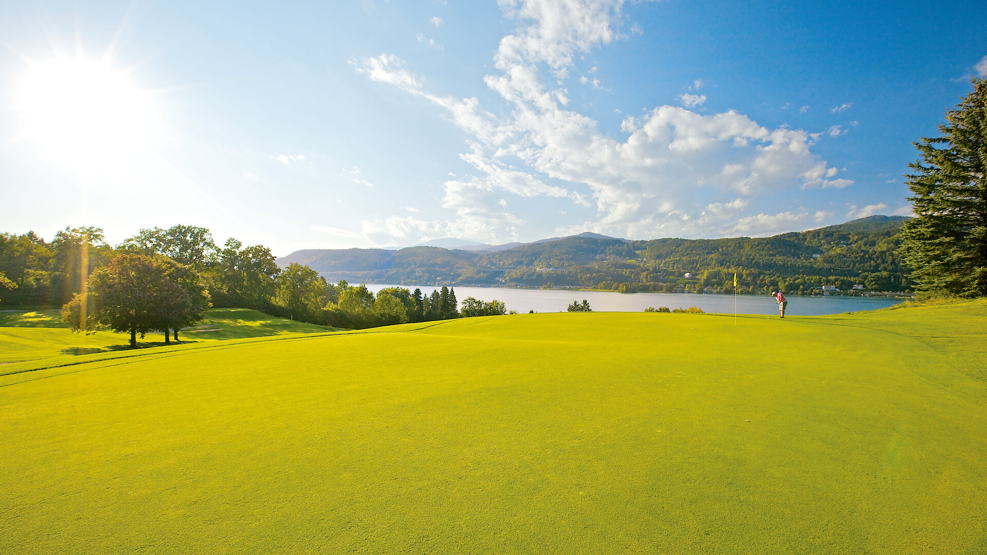 <p>Golfplätze am Wörthersee. Golf in Velden, Moosburg, Dellach und Seltenheim. </p>