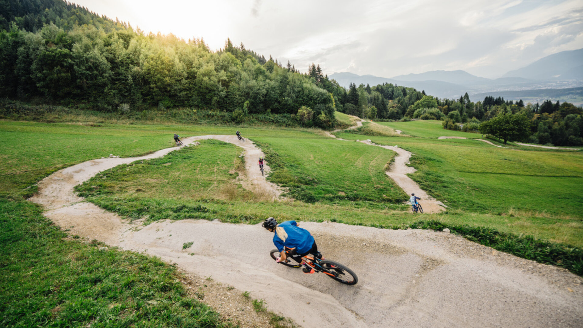 <p>Mountainbike Flowgartner Trail Region Villach. Flowtrail.</p>